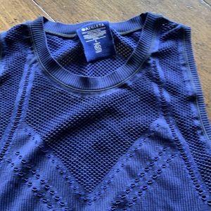 Athleta Oxygen 2.0 Tank top. Worn twice.pretty blue color .
